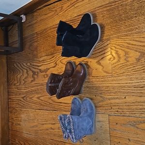 Girls fall boots bundle